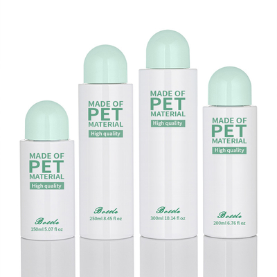 OEM Losyon Plastik Vidalı Kapaklı Şişeler PET 150ml 300ml Kozmetik Tatil Paketleri