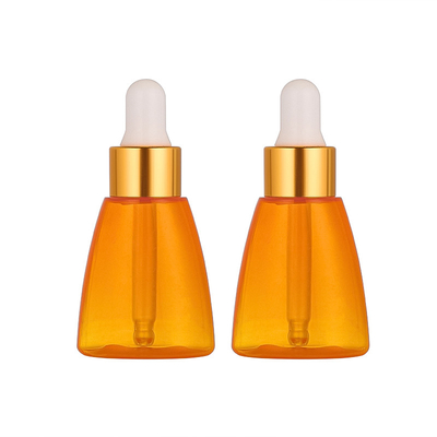 Portakal Esansiyel Yağı Plastik Serum Damlalıklı Şişe 10ml Serigrafi