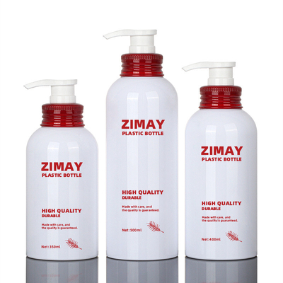 Biyobozunur Pompalı Vücut Yıkama Şişesi Ambalajı Saç Bakım Kremi 300ml