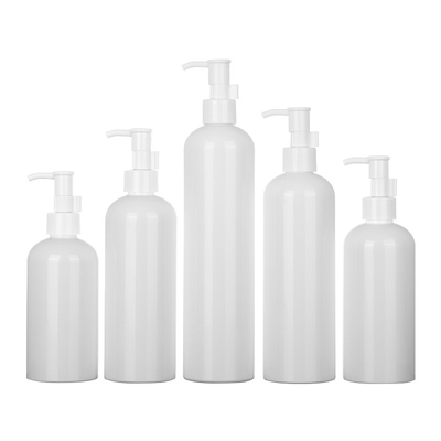 Özel PET Ovma Pompası Vücut Yıkama Kozmetik Losyon Şişesi 480ml 400ml
