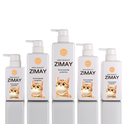 Biyobozunur Şeffaf 32 Oz Sprey Şişesi Şampuan için Kare PET Malzeme