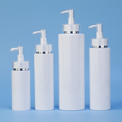 500ml Altın Şampuan Şişesi Plastik Şekilli Saç Losyonu Şişesi Duş Jeli El Yıkama Pompalı Boş Konteyner