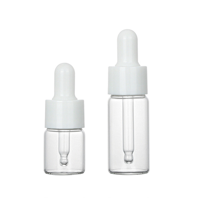 10ml Kozmetik Damlalıklı Şişe, Buzlu Küçük Damlalıklı Şişeler Plastik