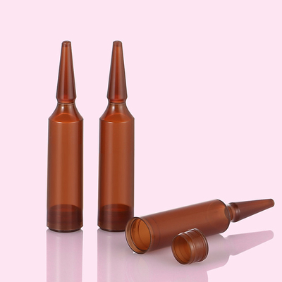 Amber Plastik Ampul Ambalaj Multiusage 5ml Kapasiteli Zimay Damlalık