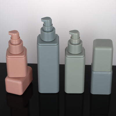 Toptan 50ml 100ml 150ml Buzlu Kare Dikdörtgen Losyon Saç Tırnak Eti Yağı Krem Sprey Şişeleri
