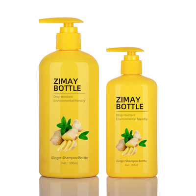 300 ml 500 ml nordic bebek sarı özel temizleyici özü yumuşak dokunuşlu vücut köpüren köpük sabun şişeleri