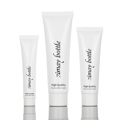50ml 100ml 200ml PET Boş Buzlu Plastik Squeeze Kozmetik El Kremi Losyon Temizleyici Test Paketleme Tüpleri