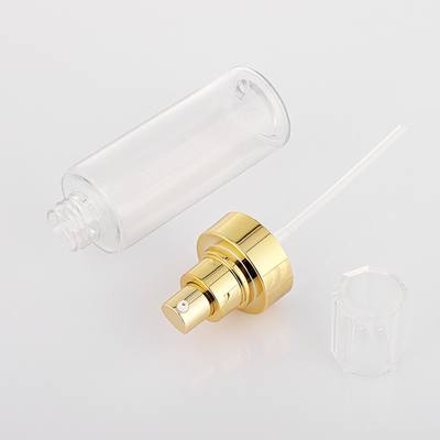 Yüksek kaliteli kozmetik parfüm şeffaf plastik losyon pompa şişesi 100ml 120ml 150ml