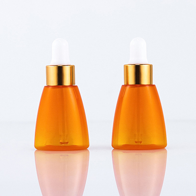 Portakal Esansiyel Yağı Plastik Serum Damlalıklı Şişe 10ml Serigrafi