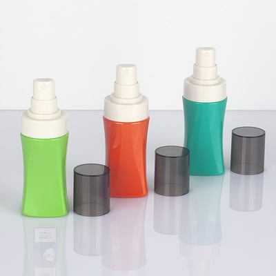 İnce Mist Püskürtücü ile Geri Çekilebilir 80ml Boş Plastik Pet Sprey Şişesi