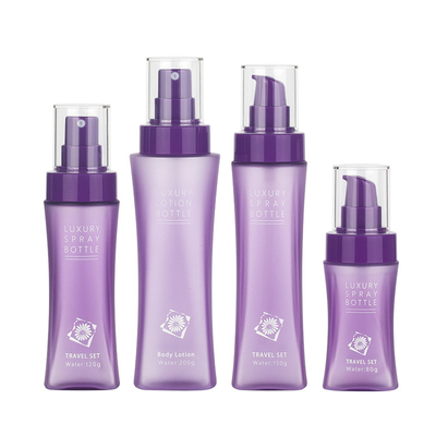 Taşınabilir PET Buzlu Losyon Kozmetik Sprey Şişe Paketi 200ml