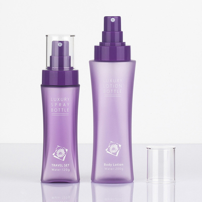 Taşınabilir PET Buzlu Losyon Kozmetik Sprey Şişe Paketi 200ml