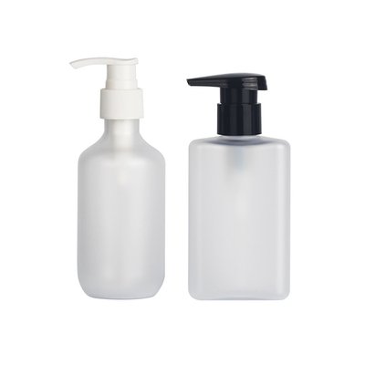 Mat Beyaz HDPE Kozmetik Losyon Şişesi Plastik 30ml 60ml 100ml Cilt Bakımı Ambalajı