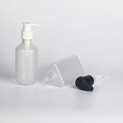 Mat Beyaz HDPE Kozmetik Losyon Şişesi Plastik 30ml 60ml 100ml Cilt Bakımı Ambalajı