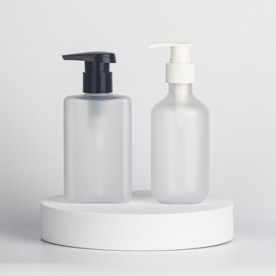 Mat Beyaz HDPE Kozmetik Losyon Şişesi Plastik 30ml 60ml 100ml Cilt Bakımı Ambalajı