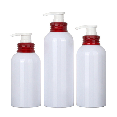 Biyobozunur Pompalı Vücut Yıkama Şişesi Ambalajı Saç Bakım Kremi 300ml