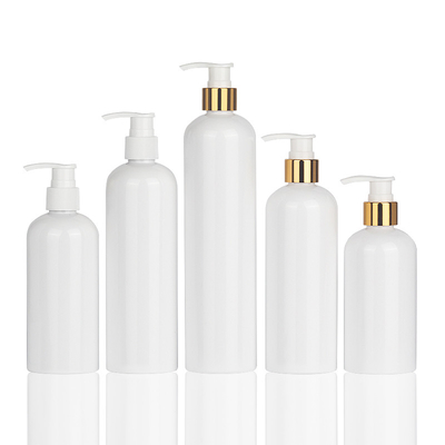 250ml 300ml 350ml 400ml 500ml Airless Body Pump Şampuan ve Saç Kremi Cilt Bakımı Kozmetik Yağ Paketleme Kapları