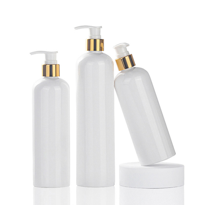 250ml 300ml 350ml 400ml 500ml Airless Body Pump Şampuan ve Saç Kremi Cilt Bakımı Kozmetik Yağ Paketleme Kapları
