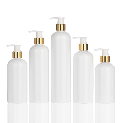 250ml 300ml 350ml 400ml 500ml Airless Body Pump Şampuan ve Saç Kremi Cilt Bakımı Kozmetik Yağ Paketleme Kapları