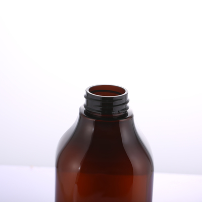 Lüks Amber 200ml 300ml 350ml 400ml 1000ml Boston Vücut Losyonu Kozmetik Benzersiz Fantezi Şampuan Şişesi Altın Üst