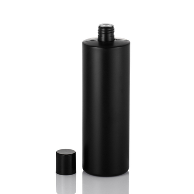 Vidalı Kapaklı Buzlu 100ml Plastik Şişe PE Siyah Plastik Malzeme