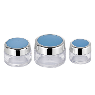 Yuvarlak Krem Ambalaj Kavanozu 20g Akrilik Malzeme UV Baskı 50mm Genişlik