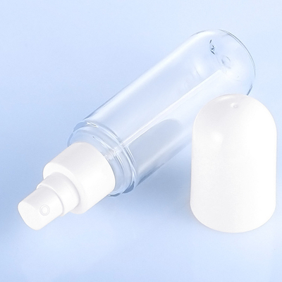 PET Boş Sprey Şişesi 100ml Geri Dönüşümlü Malzeme ODM Mevcut Yuvarlak Şekil