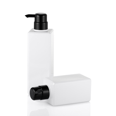 42mm Pompalı Boş Kozmetik Losyon Şişesi 200ml Kare Şekli 61mm Genişlik