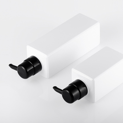 42mm Pompalı Boş Kozmetik Losyon Şişesi 200ml Kare Şekli 61mm Genişlik