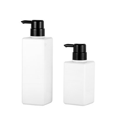 42mm Pompalı Boş Kozmetik Losyon Şişesi 200ml Kare Şekli 61mm Genişlik
