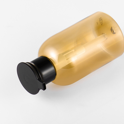 500ml Losyon Pompa Şişeleri 67mm Genişlik Amber Renkli Çoklu Kullanım