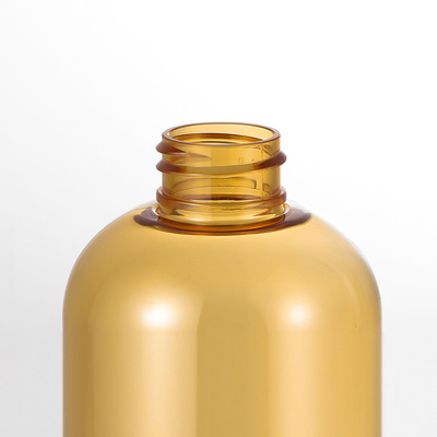 500ml Losyon Pompa Şişeleri 67mm Genişlik Amber Renkli Çoklu Kullanım