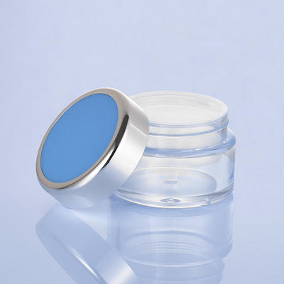 ODM Krem Ambalaj Kavanozu, 15g Plastik Dekoratif Kavanozlar 40mm Genişlik