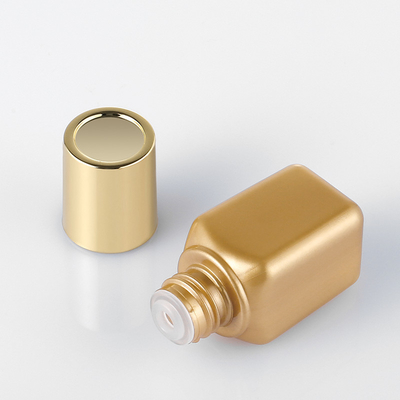 15ml Seyahat Boş Şişe Seti Altın Rengi OEM Cilt Bakımı İçin Mevcuttur