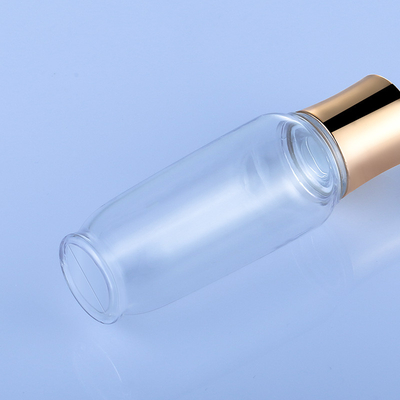 Buzlu Altın Boş Seyahat Şişe Seti Toner için 30ml kapasite