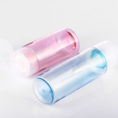 200ML Plastik Vidalı Şişeler Diriliş 50mm Çap Yuvarlak Şekil