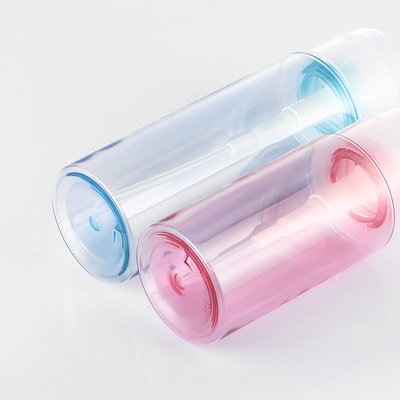 200ML Plastik Vidalı Şişeler Diriliş 50mm Çap Yuvarlak Şekil