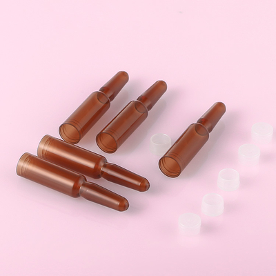 Kozmetik Essence 1ml Kapasite için Amber Plastik Serum Flakon Ampul
