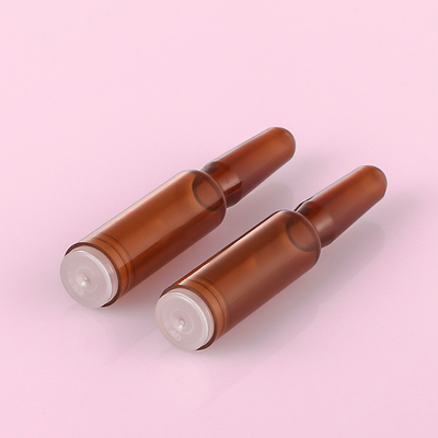 Kozmetik Essence 1ml Kapasite için Amber Plastik Serum Flakon Ampul
