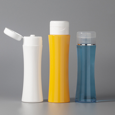 500ml Plastik Vidalı Şişeler Havasız Doldurulabilir Yeniden Kullanılabilir Sarı
