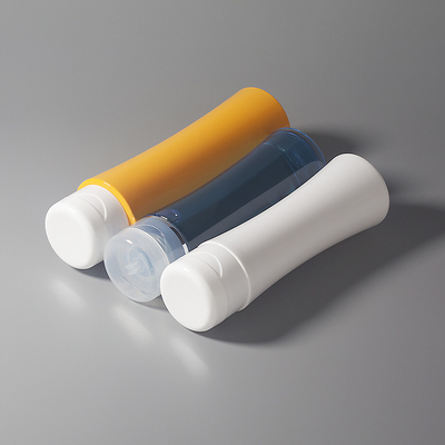 500ml Plastik Vidalı Şişeler Havasız Doldurulabilir Yeniden Kullanılabilir Sarı
