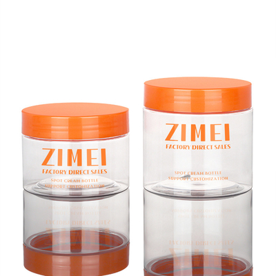 Geniş Ağızlı Krem Kavanozları Kozmetik Ambalaj 100g 120g Vidalı Kapaklı Kapasite