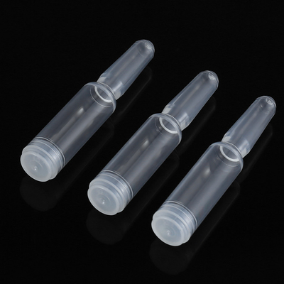 Kozmetik Küçük Plastik Damlalıklı Şişeler 2ml Kapasiteli 13mm Çap