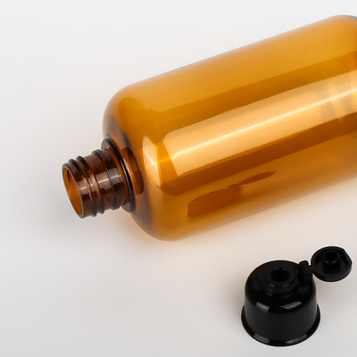 300ml Silindir Plastik Vidalı Şişeler Flip Kapaklı Zimay